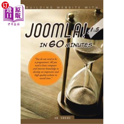 海外直订Building Website with Joomla! 1.5 in 60 Minutes: You Do Not Need to Be a Program 建立网站与Jooml