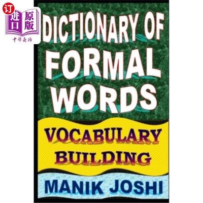 海外直订Dictionary of Formal Words: Vocabulary Building 正式词汇词典:词汇建设