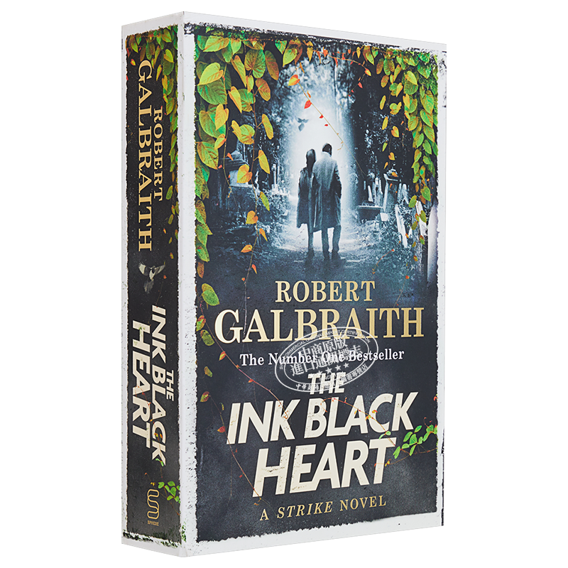 神探斯特莱克6 墨黑之心 JK罗琳化名 侦探推理小说 英文原版 The Ink Black Heart Book 6 Robert Galbraith【中商原版】