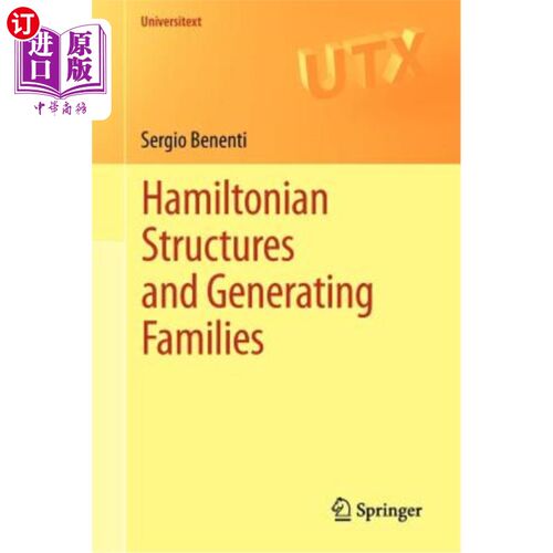 海外直订Hamiltonian Structures and Generating Families 哈密顿结构与生成族