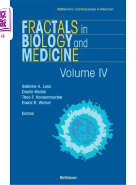 海外直订Fractals in Biology and Medicine 生物学和医学中的分形