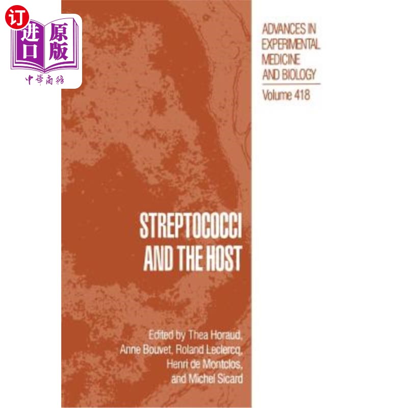 海外直订医药图书Streptococci and the Host 链球菌和宿主