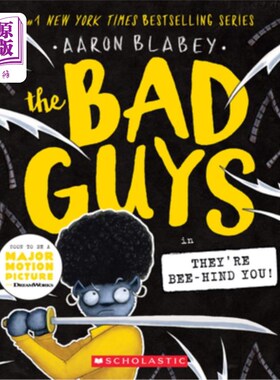 海外直订The Bad Guys in They're Bee-Hind You! (the Bad Guys #14): Volume 14 《他们躲在你后面》中的坏蛋们！（坏家伙#