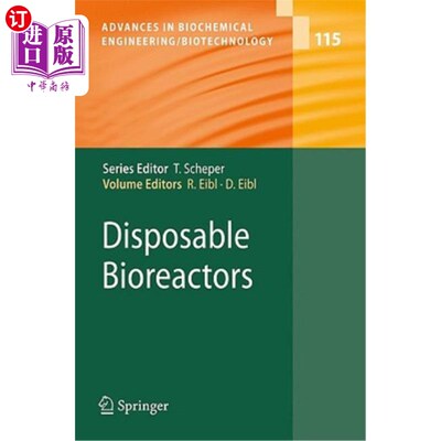 海外直订Disposable Bioreactors 一次性生物反应器