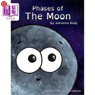 海外直订Phases Of The Moon: Northern Hemisphere Edition 月相:北半球版