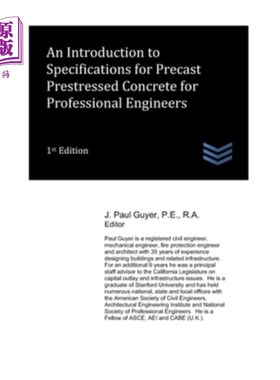 海外直订An Introduction to Specifications for Precast Prestressed Concrete for Professio 专业工程师预制预应力混凝土