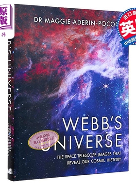 预售 玛吉 阿德林 波科克 韦伯的宇宙 揭示我们宇宙历史的太空望远镜图像 英文原版 Webbs Universe Space Images【中商原版】