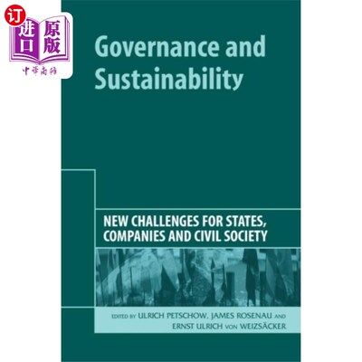 海外直订Governance and Sustainability 管治及可持续发展
