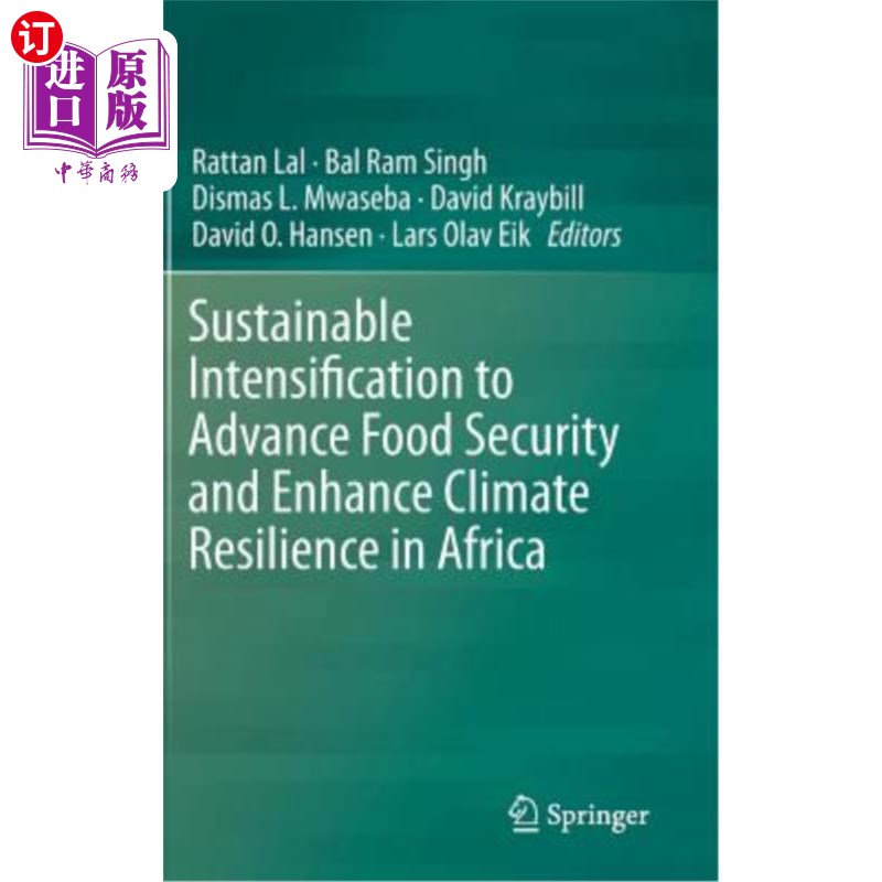 海外直订Sustainable Intensification to Advance Food Security and Enhance Climate Resilie 可持续强化以促进非洲粮食安