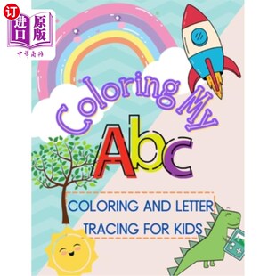 and for Coloring control ABC上色：为孩子们学 海外直订Coloring pen letter ABCs kids tracing 给我 learn