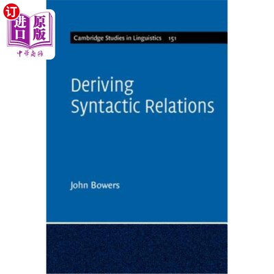 海外直订Deriving Syntactic Relations 推导句法关系