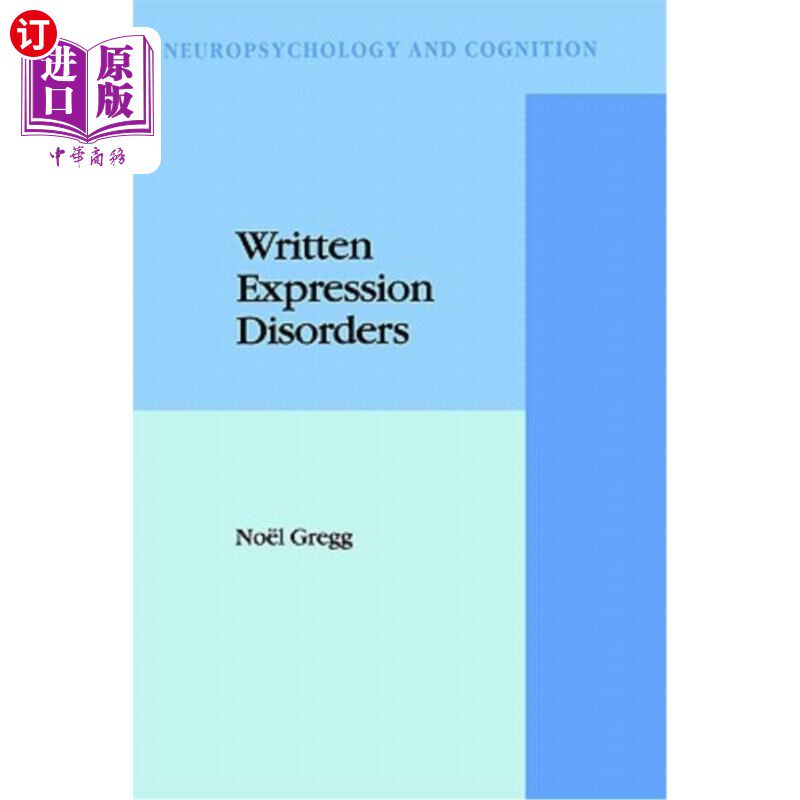 海外直订Written Expression Disorders 书面表达障碍