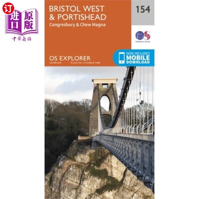 海外直订Bristol West and Portishead 布里斯托尔西部和波蒂斯黑德