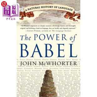 力量 自然史 Babel History Language Natural 语言 海外直订The 巴别塔 Power