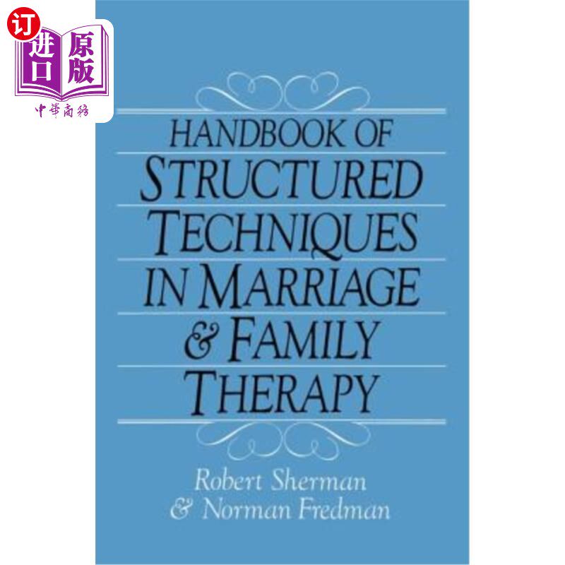海外直订医药图书Handbook of Structured Techniques in Marriage and Family Therapy 婚姻家庭治疗结构化技术手册