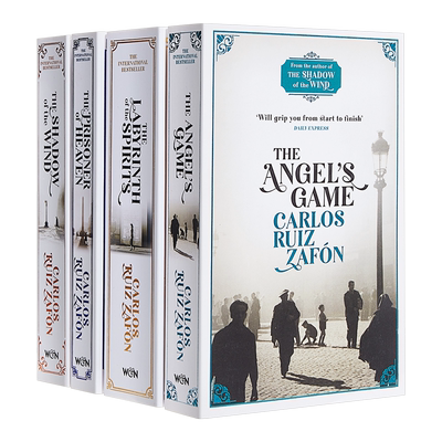 卡洛斯·鲁伊斯·萨丰：风之影四部曲(遗忘书之墓系列)4册套装 英文原版The Shadow Of The Wind西班牙小说Carlos Ruiz Zafon