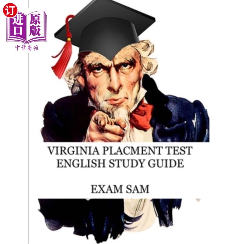 海外直订Virginia Placement Test English Study Guide: 575 Reading and Writing Practice Qu 弗吉尼亚分班考试英语学习指