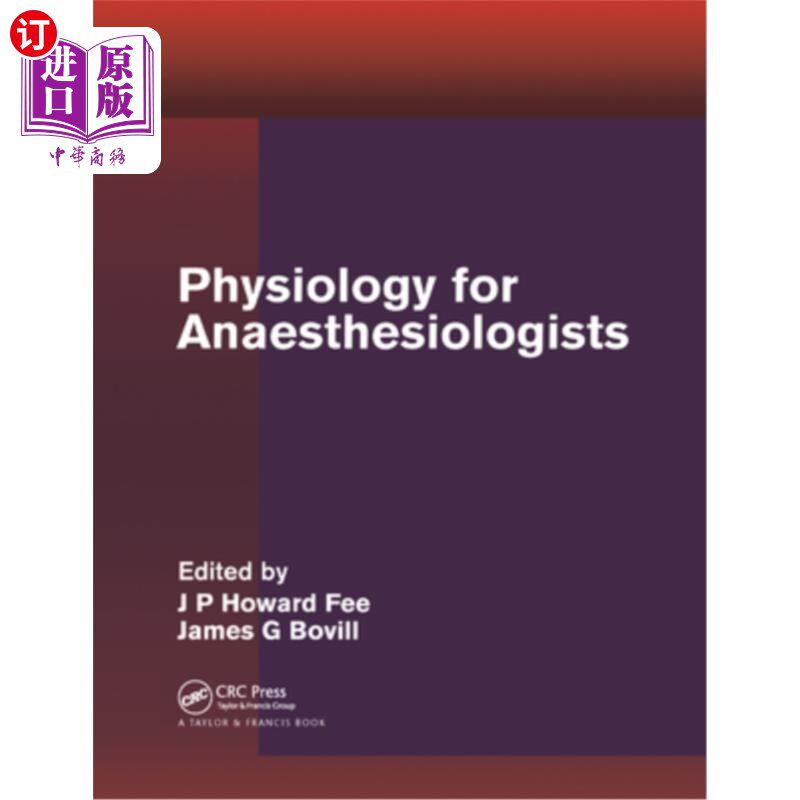 海外直订医药图书Physiology for Anaesthesiologists 麻醉师生理学