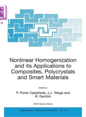 海外直订Nonlinear Homogenization and Its Applications to Composites, Polycrystals and Sm 非线性均匀化及其在复合材料
