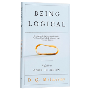 简单的逻辑学 麦克伦尼 英文原版 Being Logical 进口图书 英文书 英文原版书 D.Q. McInerny 自我提升 成功励志【中商原版】