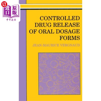海外直订医药图书Controlled Drug Release Of Oral Dosage Forms 口服制剂的控释
