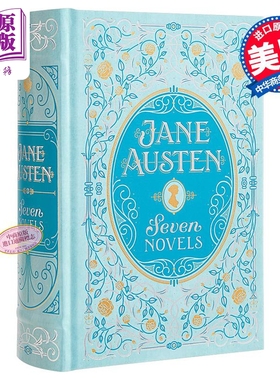 巴诺经典 皮革精装版 简 奥斯汀7部小说合集 英文原版 Barnes & Noble Leatherbound Classic Jane Austen【中商原版】