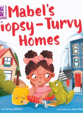 海外直订Mabel's Topsy-Turvy Homes 梅布尔的乱七八糟的房屋