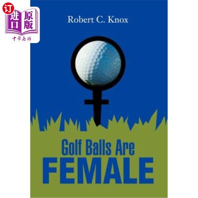 海外直订Golf Balls Are Female 高尔夫球是女性的