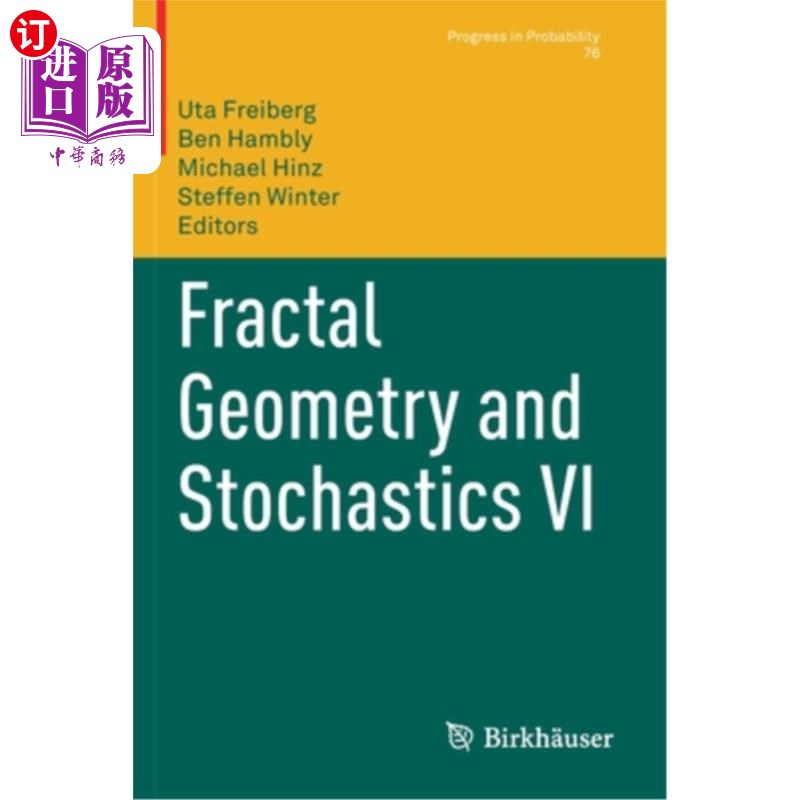 海外直订Fractal Geometry and Stochastics VI 分形几何与随机6