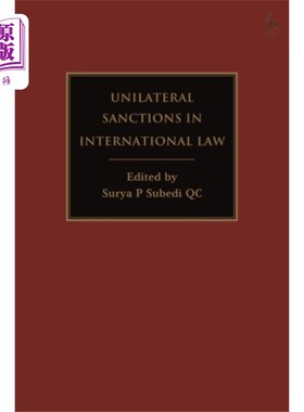海外直订Unilateral Sanctions in International Law 国际法中的单边制裁