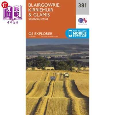 海外直订Blairgowrie, Kirriemuir and Glamis 布莱尔高里，克里穆尔和格拉米斯