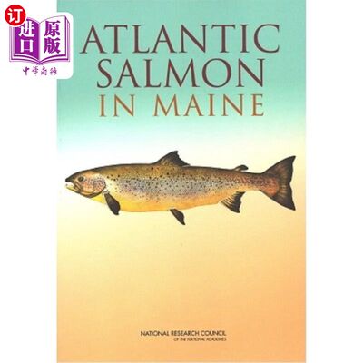 海外直订Atlantic Salmon in Maine 缅因州的大西洋鲑鱼