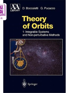 海外直订Theory of Orbits: Volume 1: Integrable Systems and Non-Perturbative Methods 轨道理论：第1卷：可积系统和非微扰方