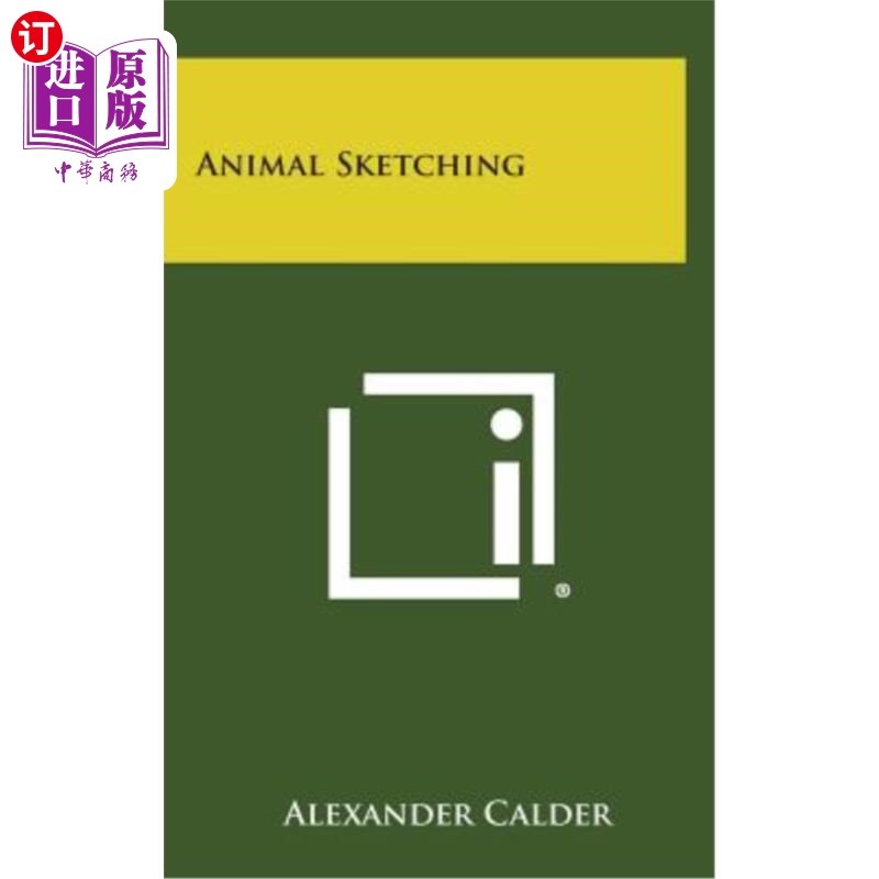 海外直订Animal Sketching 动物素描