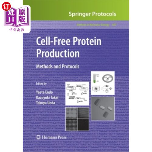 海外直订Cell-Free Protein Production: Methods and Protocols 无细胞蛋白生产:方法和协议