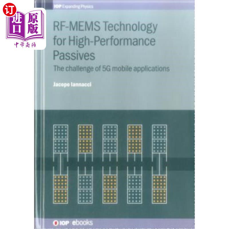 海外直订RF-Mems Technology for High-Performance Passives 用于高性能被动的RF-Mems技术