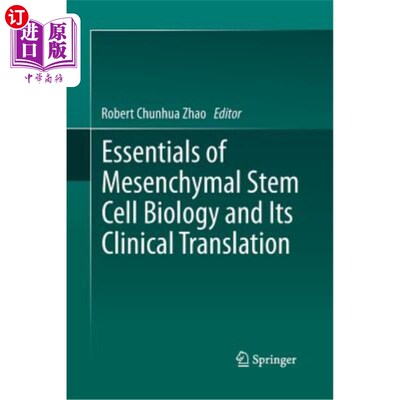 海外直订医药图书Essentials of Mesenchymal Stem Cell Biology and Its Clinical Translation 间充质干细胞生物学及其临床