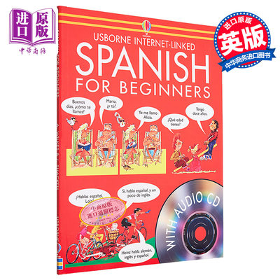 现货 少儿学西班牙语  初级入门 附CD Angela Wilkes 西班牙文原版 Spanish for Beginners【中商原版】