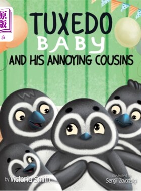 海外直订Tuxedo Baby and His Annoying Cousins 燕尾服宝宝和他烦人的表兄妹