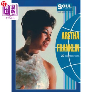 海外直订Aretha Franklin 20 Greatest Hits 艾瑞莎·富兰克林20首最伟大的歌曲