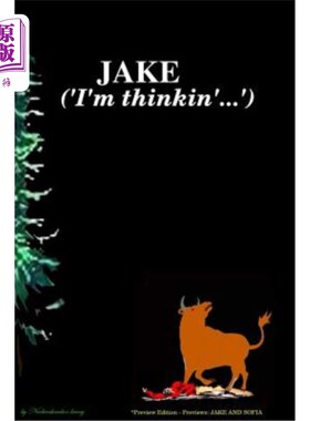 海外直订Jake ('i'm Thinkin'...') *soft Cover Preview Edition 杰克（我在想…）*软封面预览版
