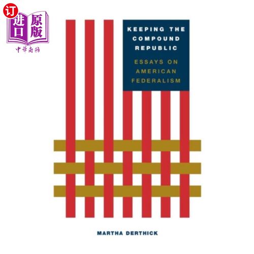 海外直订Keeping the Compound Republic 维持复合共和国