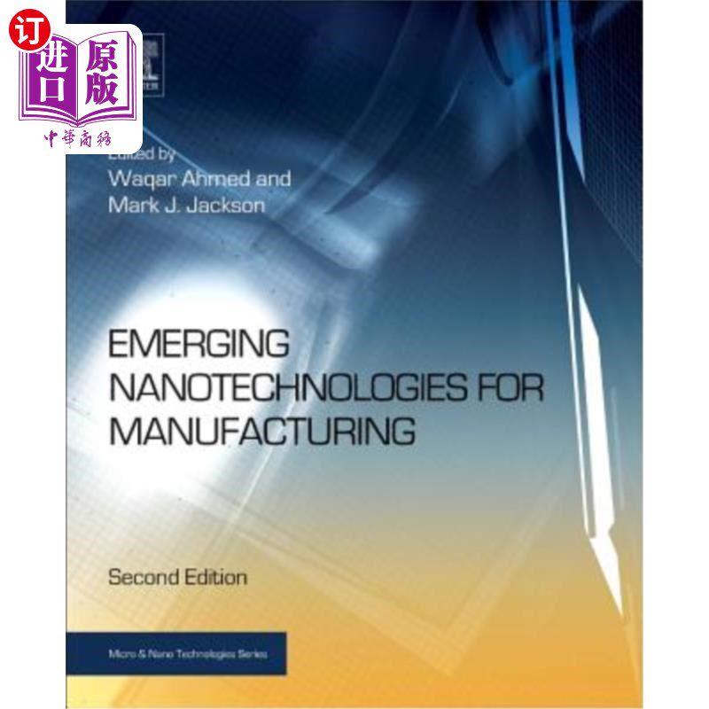 海外直订Emerging Nanotechnologies for Manufacturing 新兴纳米制造技术