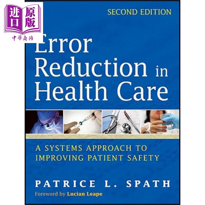 现货 Error Reduction in Health Care【中商原版】