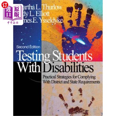 海外直订Testing Students with Disabilities: Practical Strategies for Complying with Dist 测试残疾学生：遵守地区和州要求