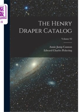 海外直订The Henry Draper Catalog; Volume 92 亨利·德雷柏目录;卷92