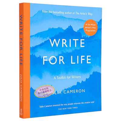 朱莉娅 卡梅伦 为生活写作 创作教母 写作技巧 英文原版 作家工具包 Write for Life Julia Cameron【中商原版】