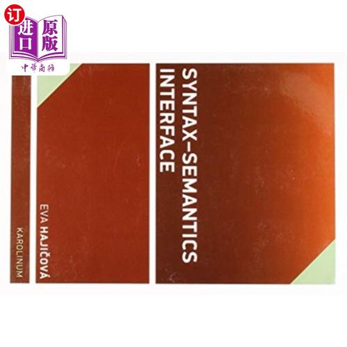 海外直订Syntax - Semantics Interface 语法-语义接口