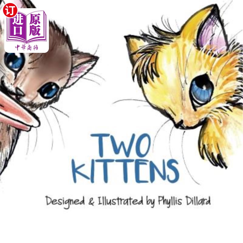 海外直订Two Kittens 两只小猫