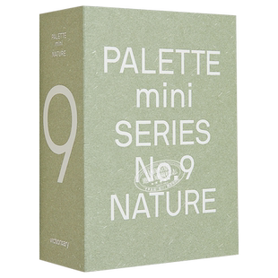 预售 Palette Mini 09 进口艺术 调色板迷你系列09：大地色 色彩搭配平面设计 Victionary【中商原版】